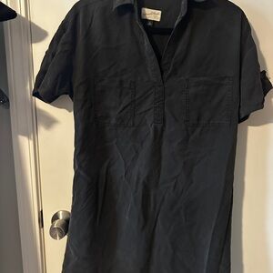 Short-Sleeve Black tshirt dress- universal threads